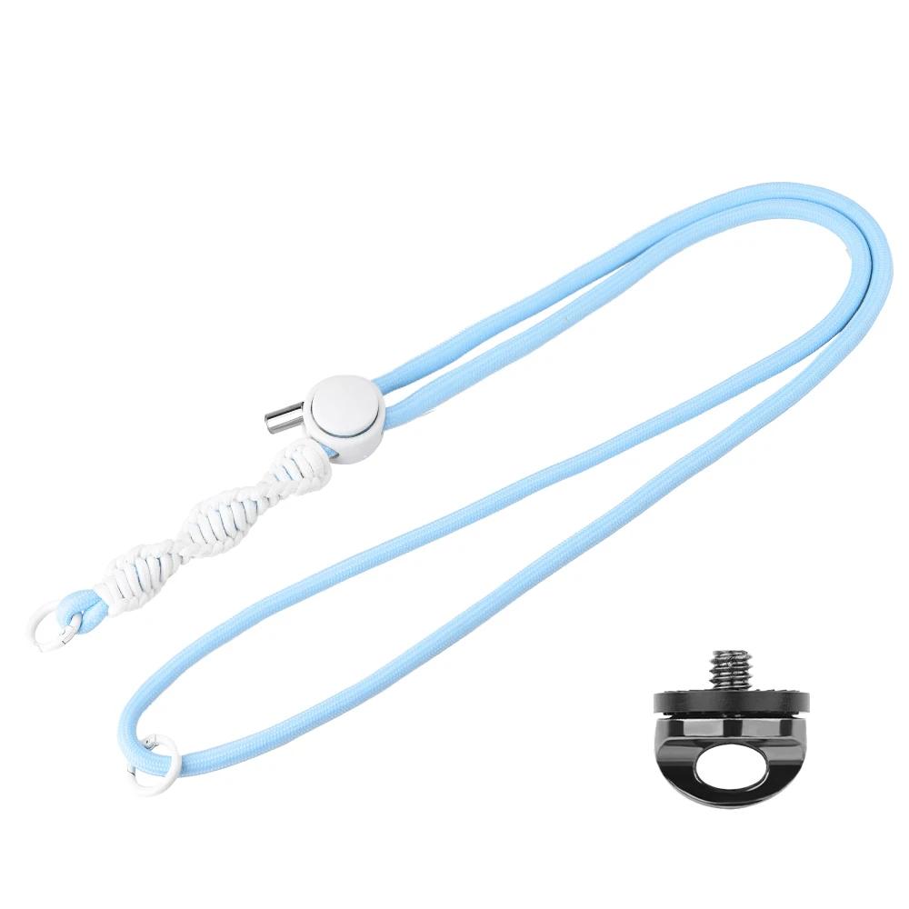 Neck Strap for DJI Osmo Pocket 3 Adjustable Cord Lanyard Strap Crossbody Necklace Hanging Rope Anti-Lost Accessories