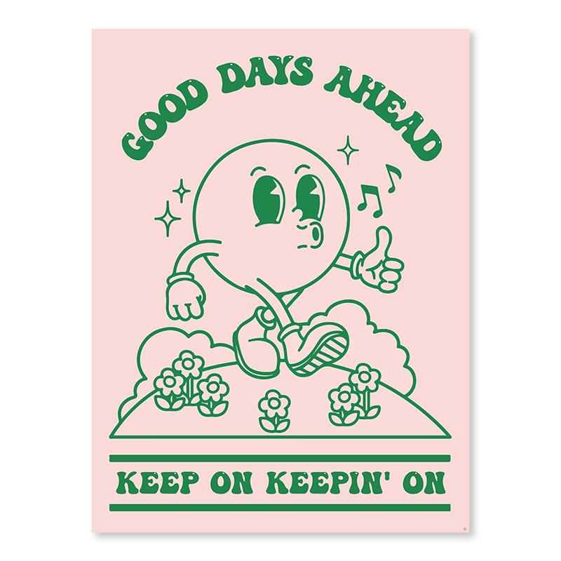 

Ретро постер с изображением солнца, кофе, фруктов, солнечного света, холст, картина, мультяшные позитивные цитаты, эстетическая Настенная картина для комнаты, домашний декор 21x30cm No Framed