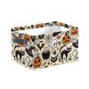 Halloween Printed Storage Basket, Large Capacity with Handles for Clothes and Pants