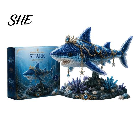 Kit di Creazione di Animali Marini con Perline Sott'acqua, Mitico Oceano Fai da Te per Principianti, Creazione di Animali 3D con Perline con Istruzioni, Perline e Modello con Design Unici del Mare