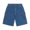 Pantalones Cortos de Mezclilla para Hombre Azules 10028738-A01