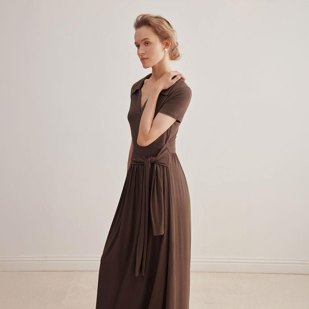 Waiwaiaiem Yy_Strap Waist Dress