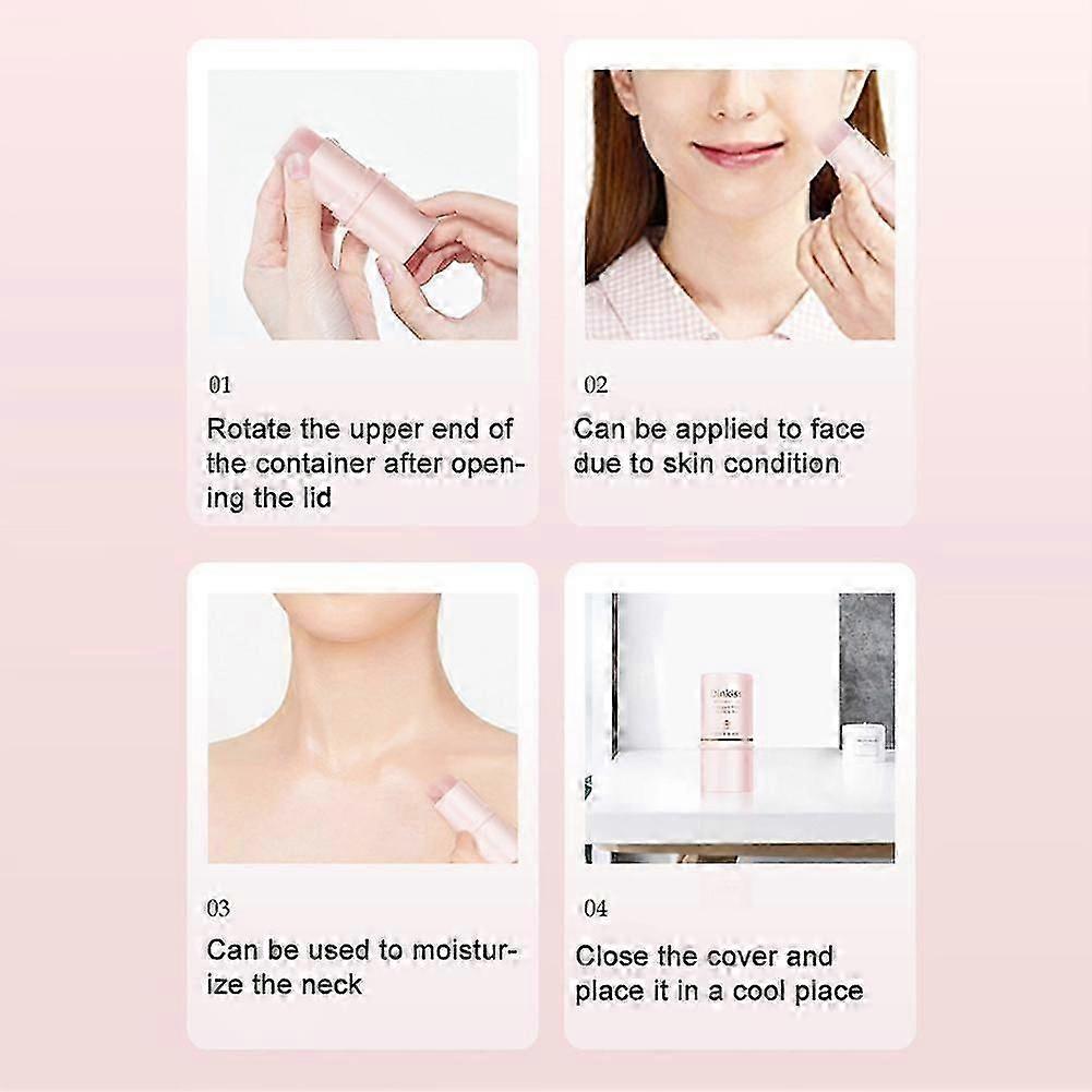 3Pcs Collagen Multi Balm Stick Anti-Wrinkle Plumping Brightening Lip Treatment Korean Cosmetics