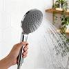 Showerhead Set Water-Saving Shower Head with 1.5m Shower Hose Bathroom High-Pressure Handheld Shower Head Wall-Mounted Bracket