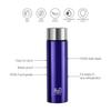Stainless Steel Water Bottle 1000ml, Blue | ISI Certified | Single Wall |Leakproof, Rust-Proof | Food Grade, Easy To Carry | Ideal for Fridge