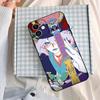 Anime Mononoke Kusuriuri Phone Case For IPhone 1716 15 14 13 Pro Max 11 12 Mini X Xs XR Black Silicone Cover