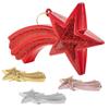 Christmas Baubles Bauble For Christmas Tree Christmas Decorations Pendants Stars 4pcs