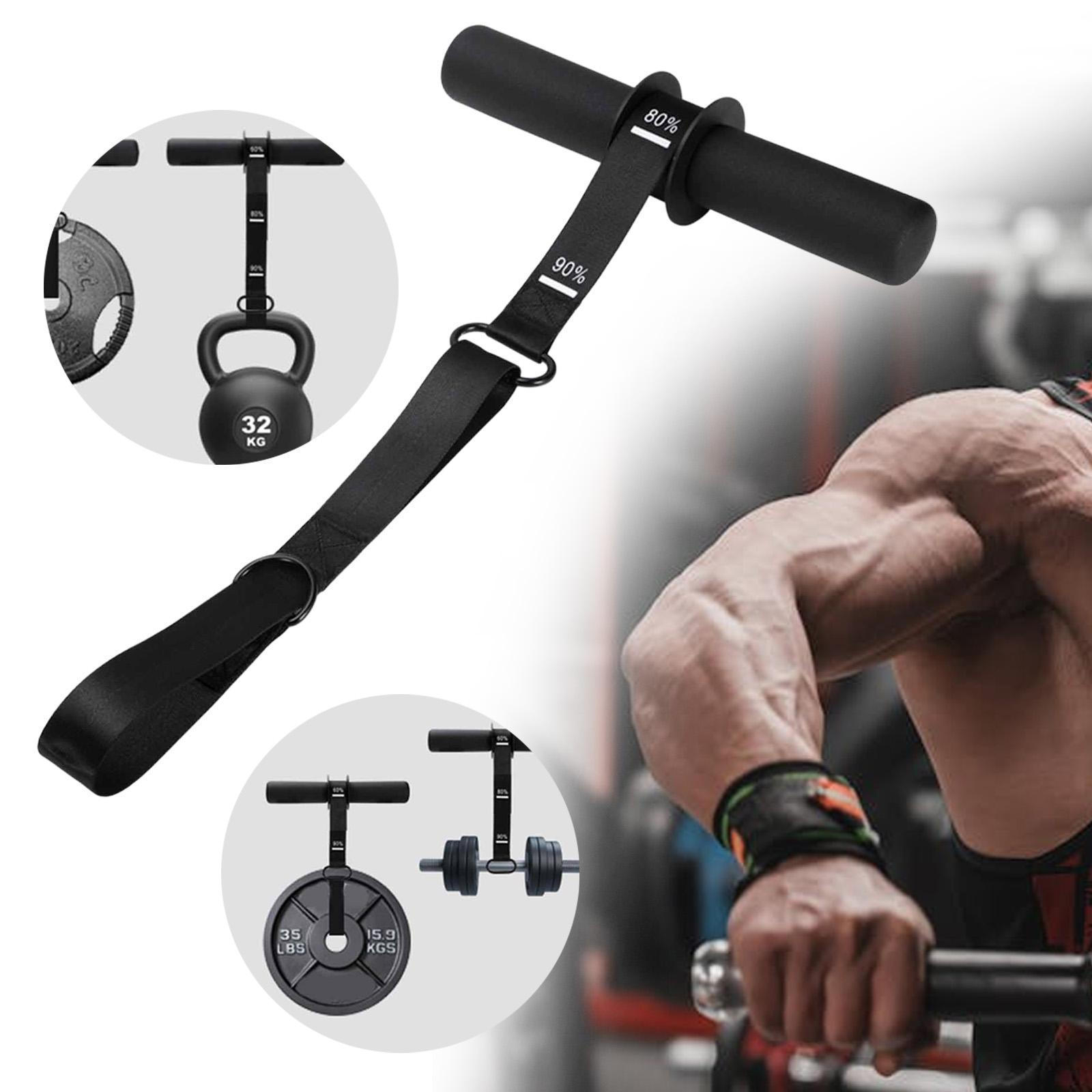 

Forearm Strengthener Arm Exerciser Anti Slip Wrist Roller for Strength Training Lifting чёрный