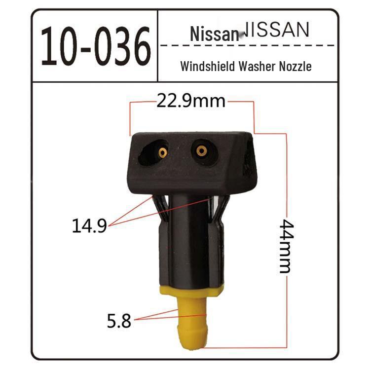 Compatible Windshield Washer Nozzle for Mercedes-Benz & Toyota