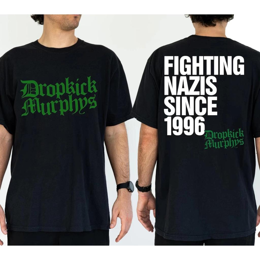Offerta speciale!! Maglietta Dropkick Murphys, Una Maglietta Che Combatte Contro I Nazisti Dal 1996 Maglietta