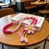 1Pcs Crossbody Long Rope Lanyard Rope Creative Cartoon Flower Phone Universal Lanyard Decorative Pendant Accessories