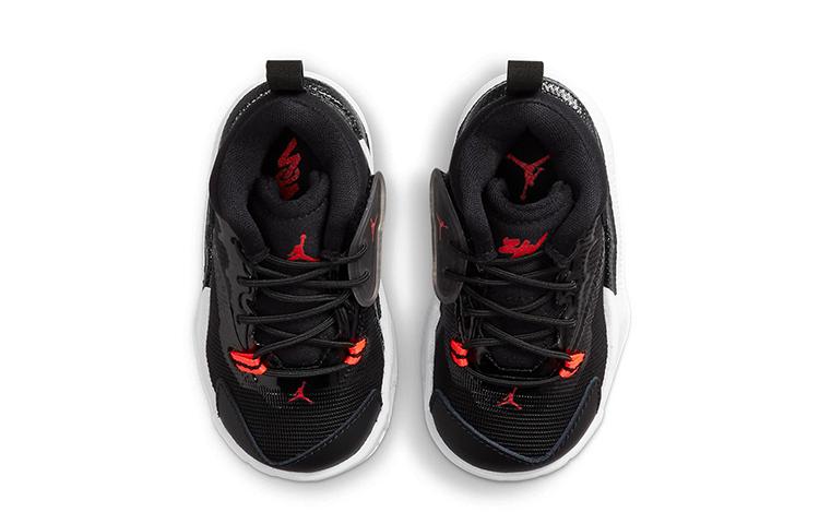 Jordan Zion 1 Infrarossi Zion Infrarossi Scarpe Mid top per Bambini Piccoli Nere per Neonati e Bambini Piccoli DC2023-006