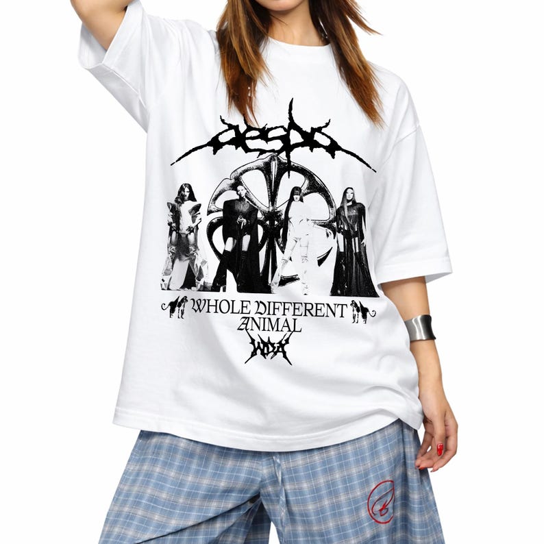 Summer Fashion Tee Retro Aespa Lemonade WDA Shirt Aespa Whole Different Animal T-shirt Aespa Lemonade Track List Shirt, AESPA Synk Live Tour 2026 4XL