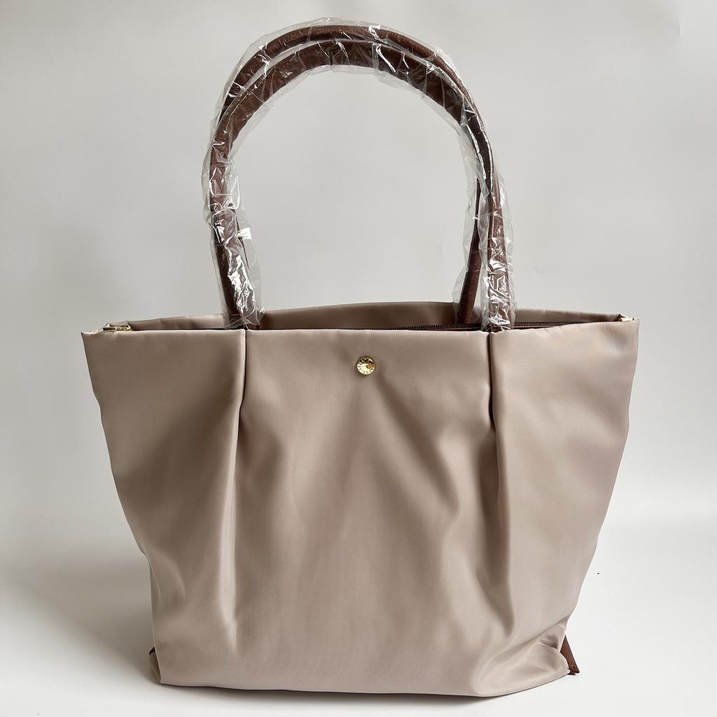 Japanese and Korean Rakuten Shoulder Bag Waterproof Nylon Shoulder Bag Large Shoulder Bag Tote Bag Large Bag Lightweight Boston Mommy Bag
