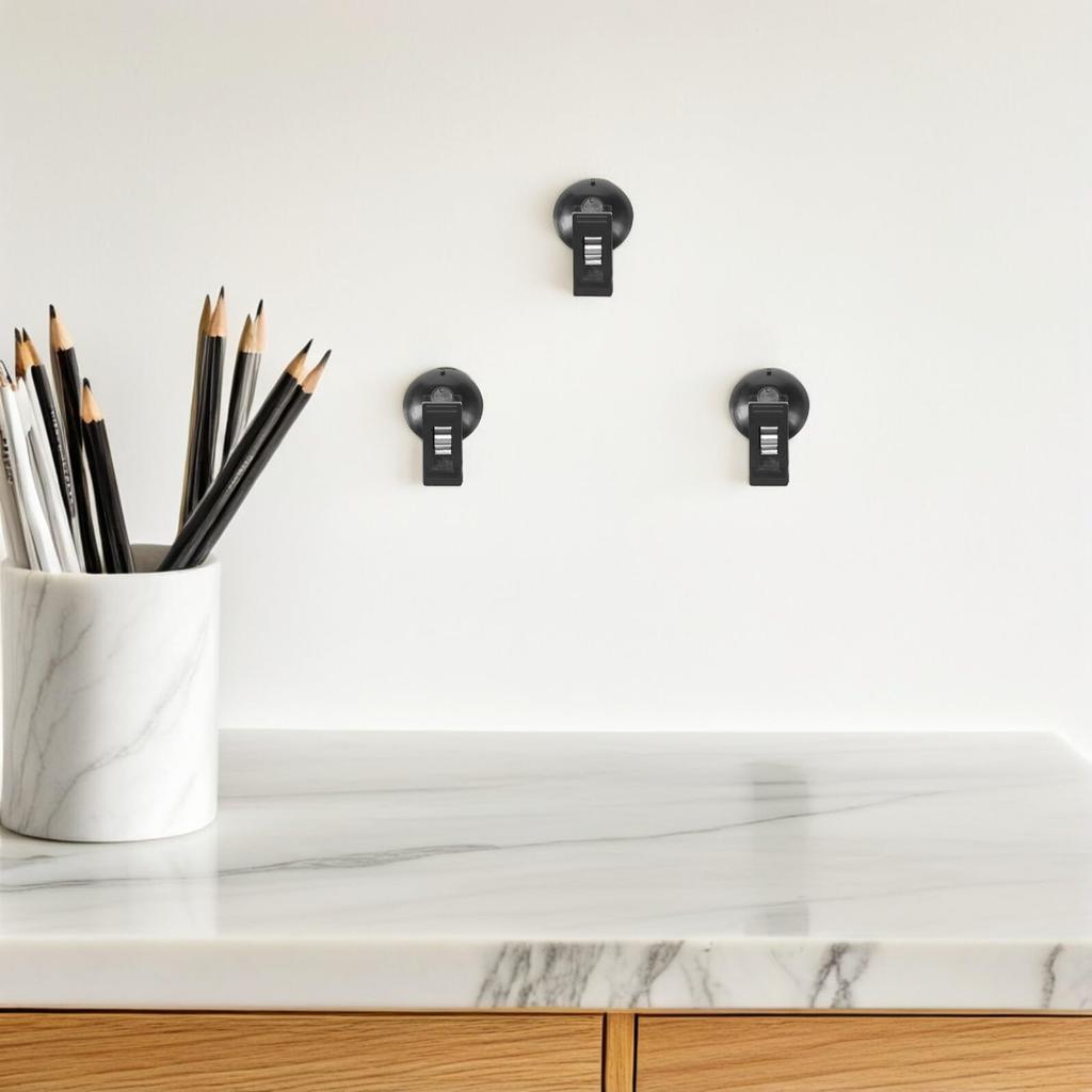 Garneck Suction Cup Clip Car Card Clamp Strong Suction Windshield