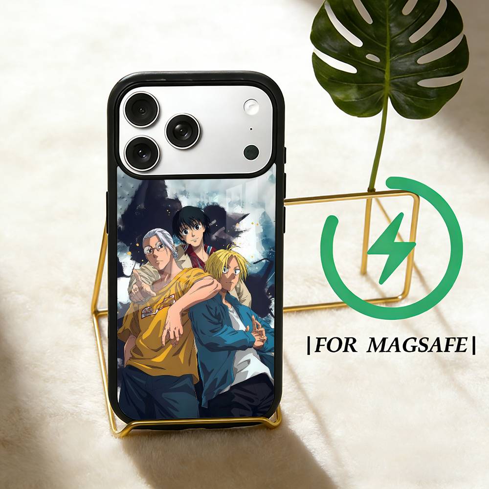 Anime S-Sakamoto D-Days Phone Case For iPhone 17,16,15,14,13,12,Plus,Pro,Max for Magsafe Magnetic Wireless Charging