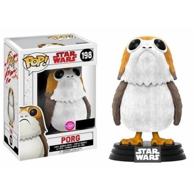 POP Figurine - Funko - Star Wars - Episode VIII - Porg - Flocked Vinyl - 9.5 Cm