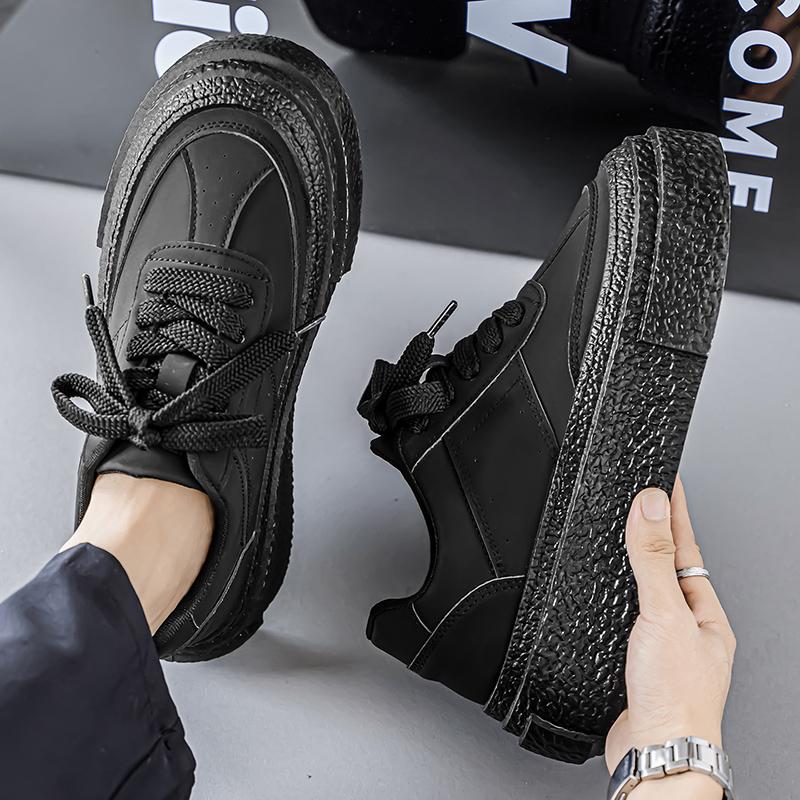 Nuevas zapatillas de skate clásicas de moda para hombre, de suela gruesa y caña baja, cómodas zapatillas de baloncesto con suela suave