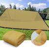 Outdoor Terrace Shading Net 80% Shading Rate HDPE Beige Shadow Mesh for Summer Gazebo Garden Sunscreen Shielding Awning Cloth