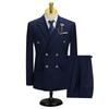Men Suit Slim Fit Formal Business Work Wear Suits 2Pcs Set (Jacket+Pants)