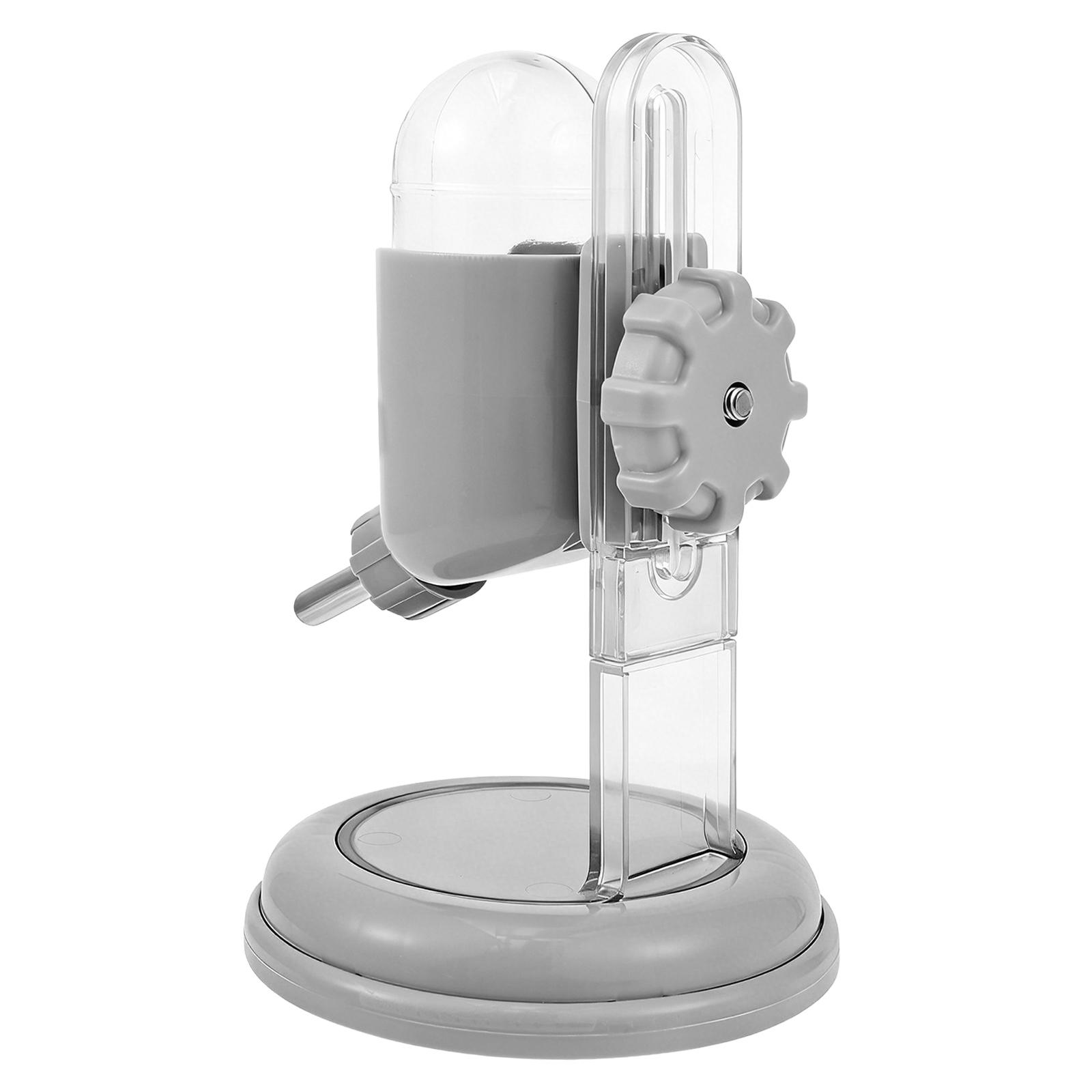 

Hamster Drinking Bottle Rabbit Guinea Pig Squirrel Cage Water Bottle Dispenser Small Pet Animals Feeder Supplies серый