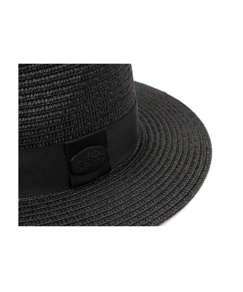 Yunibeosyeolkemiseuteuli Black-Metal Summer Black Fedora