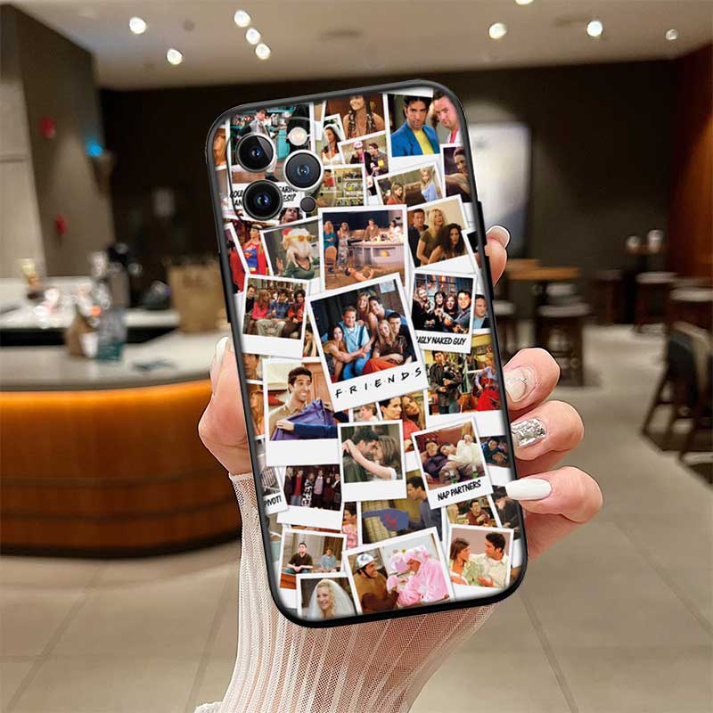 UP28 F-friends New High-End Shell Phone Case for Redmi Note 10 11 12 Pro Max 10S 10C 10T 11A 11S 12S 12C