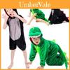 Vibrant Unisex Halloween Dinosaur Costume Crocodile Jumpsuit For Kids Cosplay Events