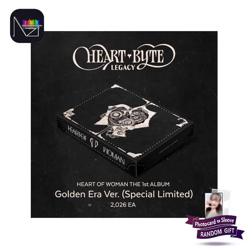 HEART OF WOMAN האלבום הראשון Heart Byte : מורשת (עידן הזהב Ver. מיוחד מוגבל)