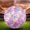Labubu Print Size 5 Soccer Ball, Standard Match Football for Sports Game and Team Practice, Ideal Gift for Soccer Fans