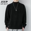 JEEP SPIRIT Men's Mock Neck Knit Sweater