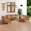 Day and Night - Day and Night Garden Furniture 8 Pieces Honey Brown Solid Pine Wood