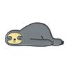Cute Cartoon Sloth Brooch Pin Women Men Cowboy Badge Fashion Brooch Collar Pins