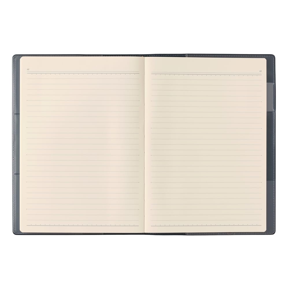 NOLTY 2026 A5 Weekly Ecrit Dark 6319 December Planner, 4, Navy, (Starts 2025)