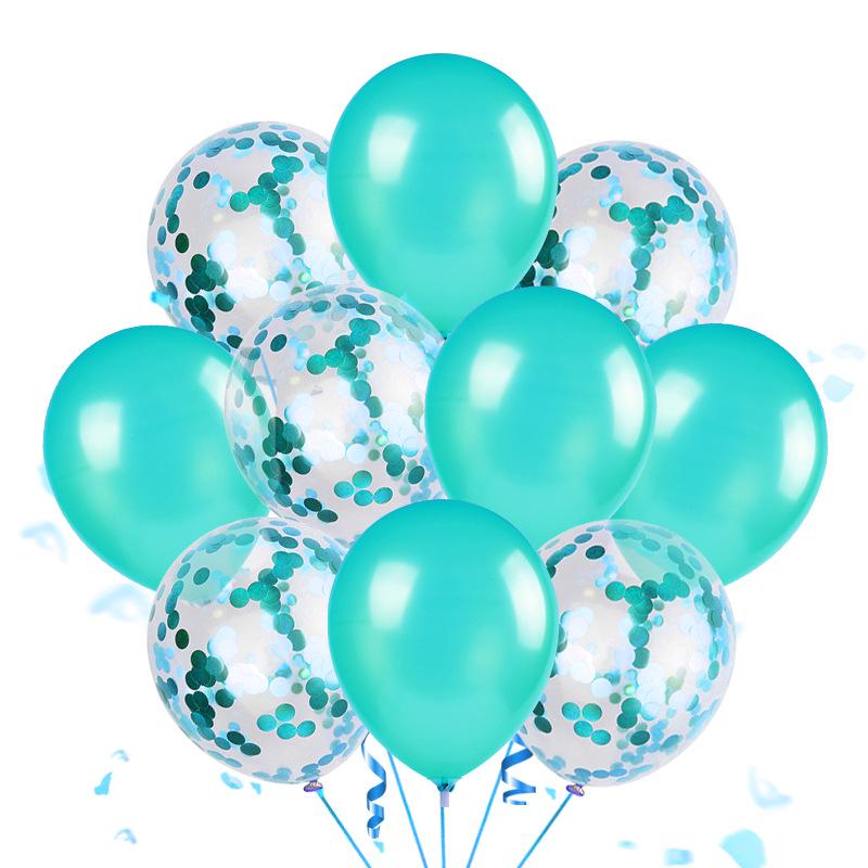 Decorative Latex Confetti Balloons Set for Birthdays and Weddings