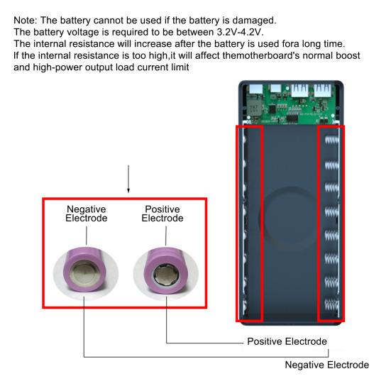 Battery Charger Case Detachable Design 5 Interfaces LCD Rechargeable Multifunctional 15W Fast Charging Easy to Carry Battery Charge Storage Box