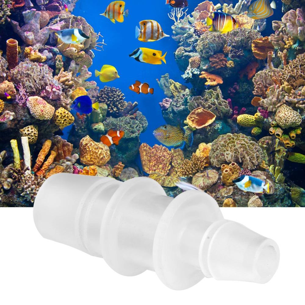 2PCS Set Straight Type Fish Tank Adapter 16mm to 20mm Size Adapter Connector  Fish Tank