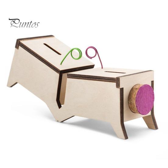 

Деревянная балансирующая копилка, интерактивная игра-качели, копилка, контейнер для монет и денег для детей и взрослых, украшение для копилки