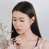 New Fashion Silver 925 Drop Earrings Jewelry Female Trendy Hill Tassel Earrings for Girl Christmas Gift Lady Accessories