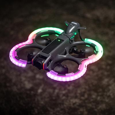 Anti-Collision Bumper Luminous Prop Protector Shockproof Drone Protective Bumper Anti-drop Protective Cover Ring for DJI Avata 2