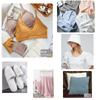 Soft Waffle Weave Polyester Fabric Pure Color By The Half Yard DIY Quilting Clothes Sewing For Sleepwear Bathrobes Skin Friendly