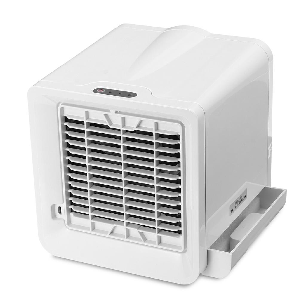 Mini USB Air Conditioner Cooler Portable Cooling Humidifier 3 Gear Fan for Home Office Any Space Quick Cool Air Supply New