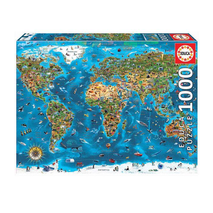 1000 dílků puzzle : divy světa