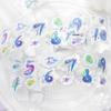 Journal GO 5x200cm Starry Sky Tape Stickers Aesthetics Cloud Sticker for Collage Junk Journal Scrapbook Card Masking Tape