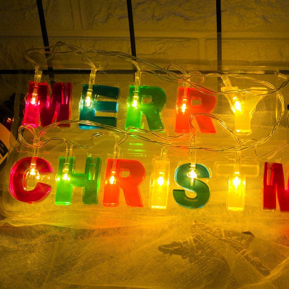 Colorful Color LED Letter Lamp Romantic Birthday Party Decorative Lights  For Birthday Party Decor