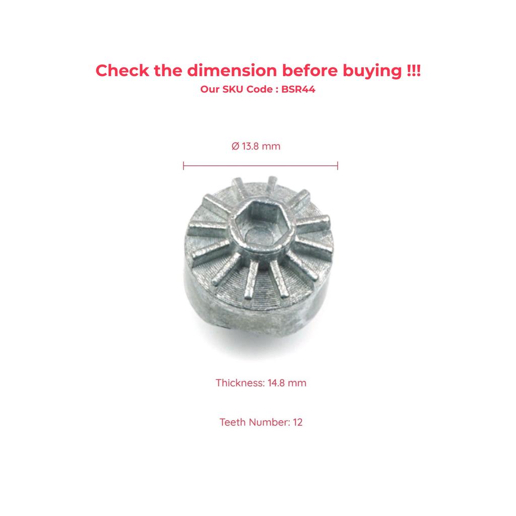 ESR44 Sunroof Motor Inner Gear for Citroen C3 FC Toyota Avensis T22 Corona T21 Zafira A Porsche 911 Mercedes W163 C208 A208 Primera P12 Altima L31