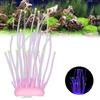 Artificial Coral Silicone Fluorescent Simulation Aquarium Fish Tank 2?Color Tube DecorationPink