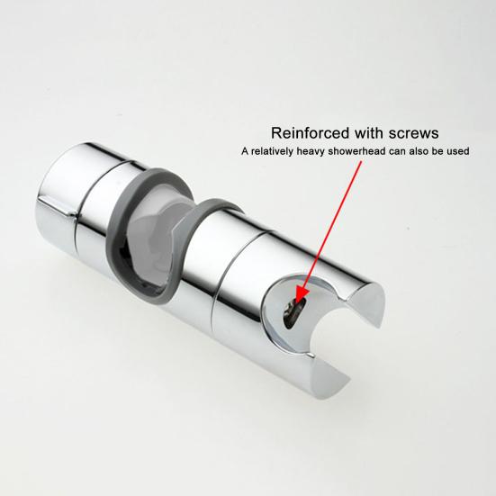 Shower Bracket Retainer 360 Degree Rotatable Easy Installation Shower Bracket Retainer Quick Angle Adjustment Shower Clip