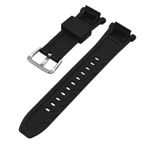 Casio 10631626 Genuine Factory Black Pro Trek Replacement Band - PRG240-1, PRG240-1B, PRG40-3V