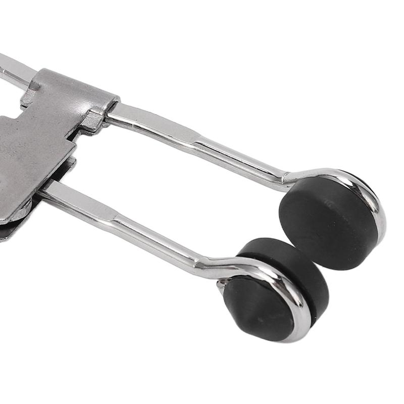 Lever Action Grid Clamp Multifunctional Stainless Steel Rust Proof Tile Mounting Clips Suspended Ceiling Tile Grip Clamps
